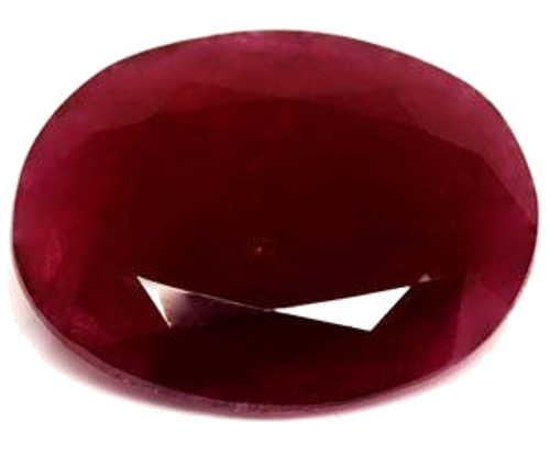 8.55 carat RED Oval Rubinas (1)