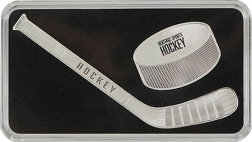 2 x 1/2 oz Hockey 2022 Solomon Islands Silver Coins (2)