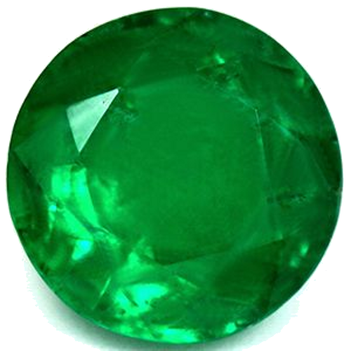 2.04 carat GREEN Round Smaragdas (1)