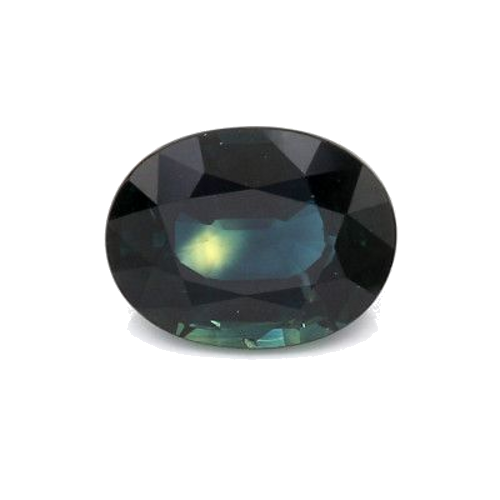 2.8 carat BLUE BRILLIANTSTEP cut Oval Safyras (1)