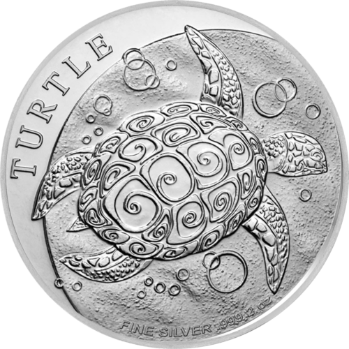 2 oz Hawksbill Turtle 2021 Niue silver coin (Mix) (1)