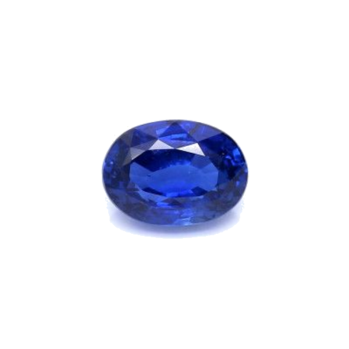 2.57 carat BLUE BRILLIANTSTEP cut Oval Safyras (1)