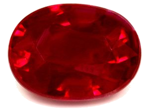 1.19 carat RED Oval Rubinas (1)