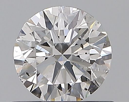 0.52 carat D-SI2 Excellent cut Natūralus Round Deimantas (1)
