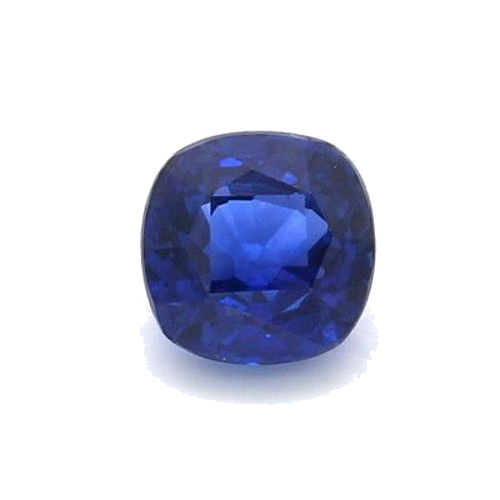 1.12 carat BLUE BRILLIANTSTEP cut Cushion Safyras (1)