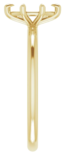 Sužadėtuvių Žiedas „Solitaire“ 585 Geltonojo Aukso Marquise 8mm x 4mm (4)