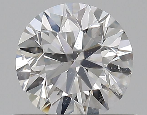 0.5 carat D-SI1 Very Good cut Natūralus Round Deimantas (1)
