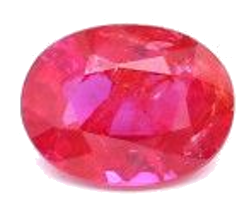 0.24 carat RED BRILLIANTSTEP cut Oval Rubinas (1)