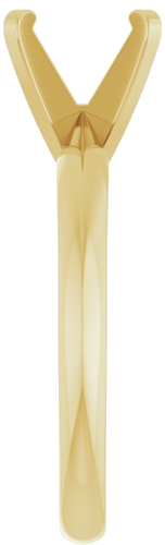 Sužadėtuvių Žiedas „Solitaire“ 585 Geltonojo Aukso Round 8mm (4)