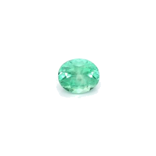 0.53 carat GREEN BRILLIANTFANCY cut Oval Smaragdas (1)