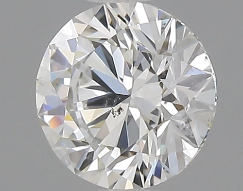 0.5 carat F-SI1 Excellent cut Natūralus Round Deimantas (1)