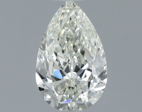 0.5 carat K-SI1 Natūralus Pear Deimantas (1)