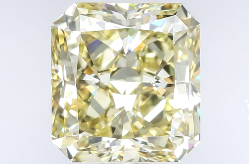 2.09 carat Fancy  Yellow-VS1 Natūralus Radiant Deimantas (1)