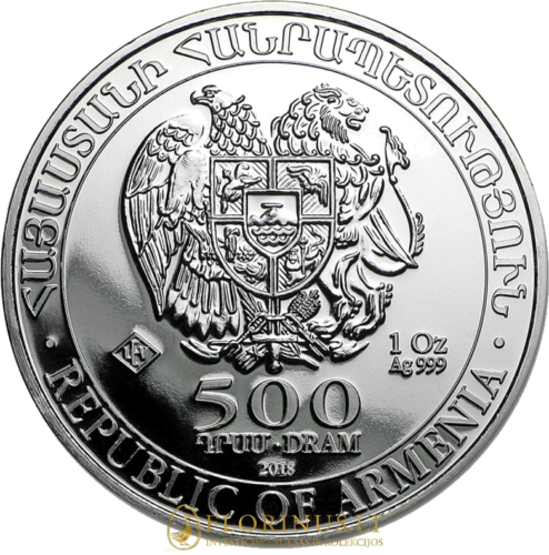 1 oz Noahs Ark Armenia silver coin (Mix year) (2)