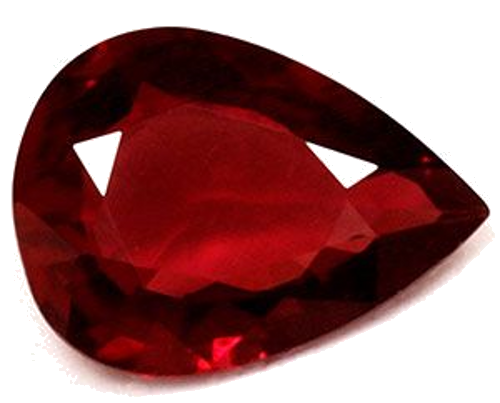 0.62 carat RED Pear Rubinas (1)