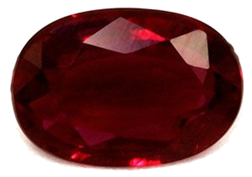 1.0 carat RED Oval Rubinas (1)