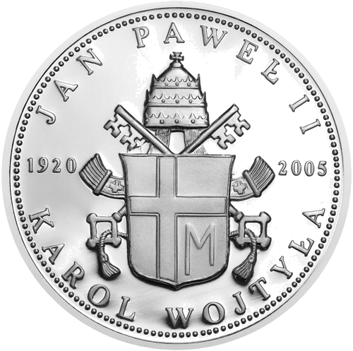 2005 Pope John Paul II Poland silver medal (2)