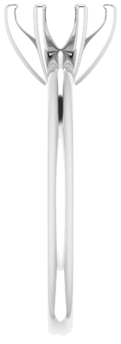Sužadėtuvių Žiedas „Solitaire“ 585 Baltojo Aukso Marquise 7mm x 3.5mm (4)