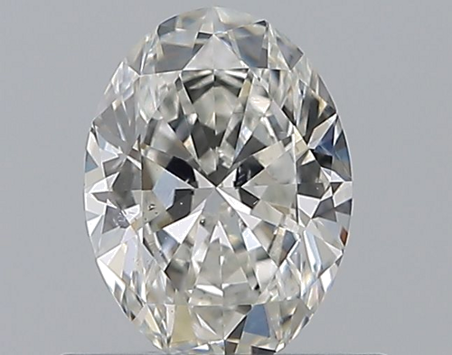 0.57 carat G-SI1 Natūralus Oval Deimantas (1)