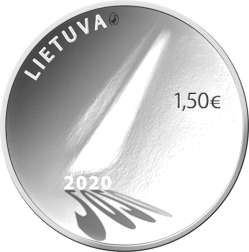 2020 Литва Надежда монета 1,5 евро (1)