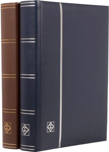 Кожаный альбом для марок Leader Din (1)