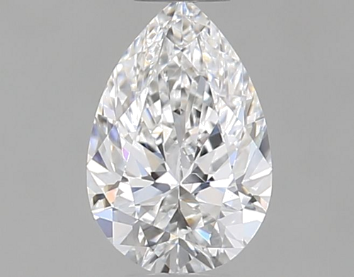 0.43 carat E-VVS2 Natūralus Pear Deimantas (1)