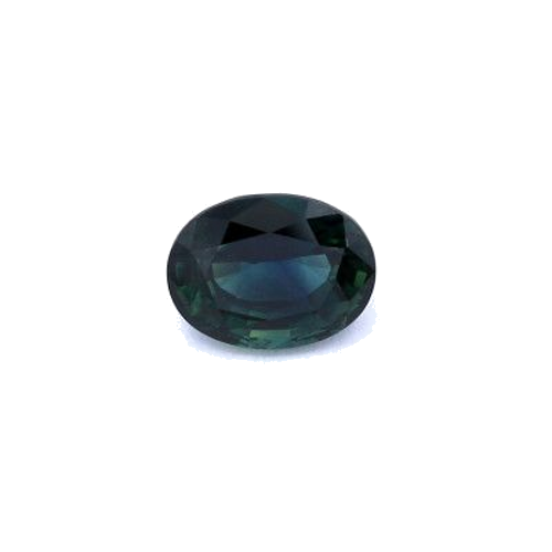 2.04 carat BLUE BRILLIANTSTEP cut Oval Safyras (1)