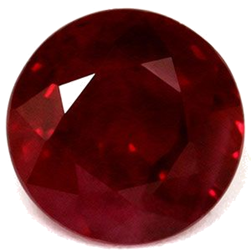 1.17 carat RED Round Rubinas (1)