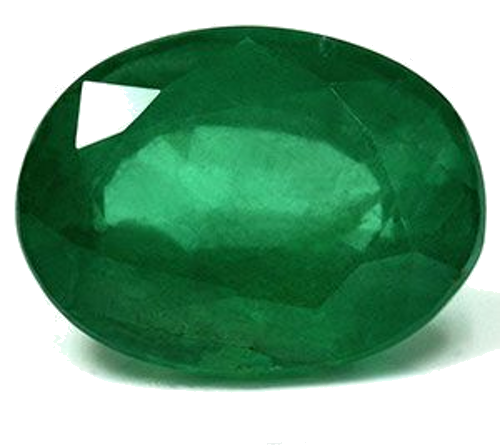 4.19 carat GREEN Oval Smaragdas (1)