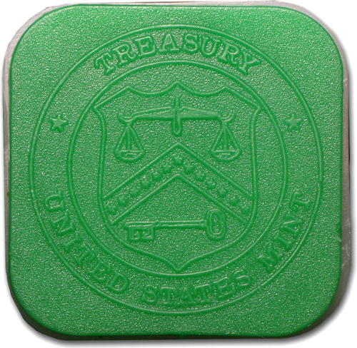 Amerikos Erelio tuščia Tūba 20 vnt. 1 oz sidabrinių monetų (naudota) (2)