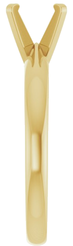 Sužadėtuvių Žiedas „Solitaire“ 585 Geltonojo Aukso Round 6.5mm (4)