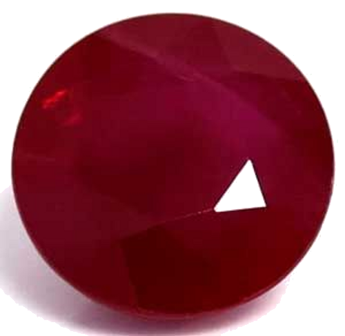 1.14 carat RED Round Rubinas (1)