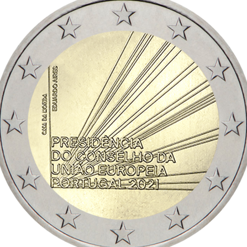 2021 Portugal Presidency of the Council of the EU 2 euro coin (2)