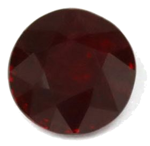 1.43 carat RED Round Rubinas (1)