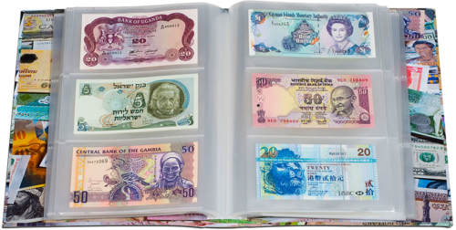 Banknotų albumas Bills (2)