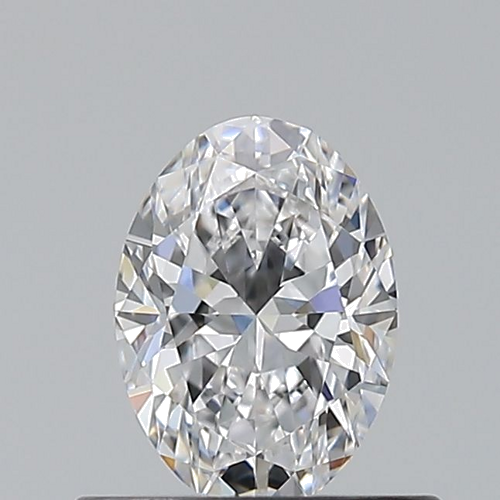 0.5 carat D-VVS2 Natūralus Oval Deimantas (1)
