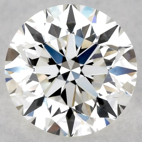 0.5 carat I-VVS1 Very Good cut Natūralus Round Deimantas (1)