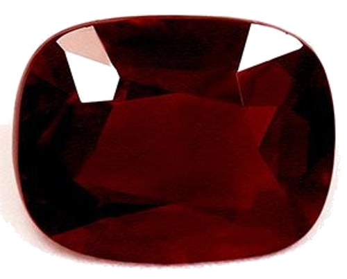 2.26 carat RED Cushion Rubinas (1)