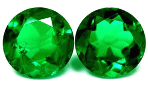 2.9 carat GREEN Round Smaragdas (1)