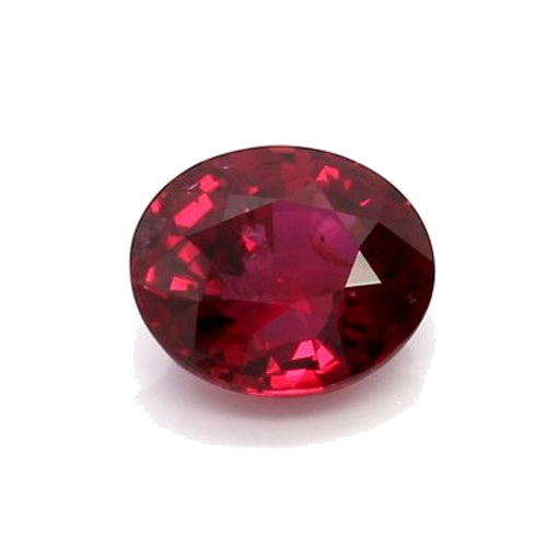 1.85 carat RED BRILLIANTSTEP cut Oval Rubinas (1)