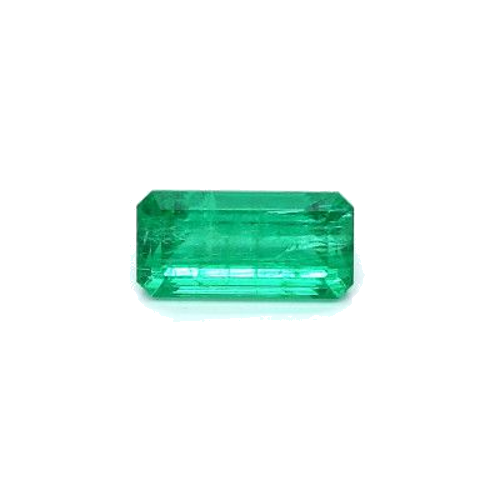 1.51 carat GREEN STEP cut Octagonal Smaragdas (1)