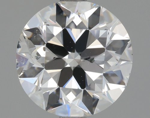 2.01 carat F-SI2 Excellent cut Natūralus Round Deimantas (1)