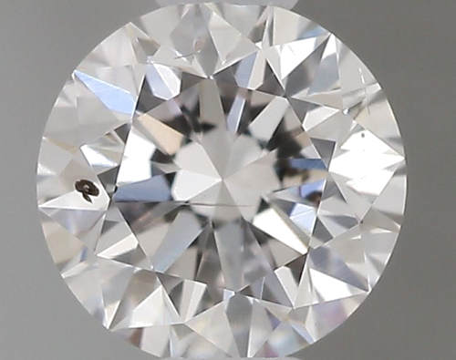 0.3 carat Faint  Pink-SI2 GD cut Natūralus Round Deimantas (1)