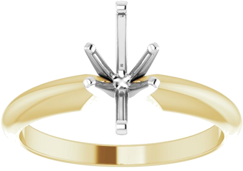 Sužadėtuvių Žiedas „Heavy Solitaire“ 585 Baltojo Ir Geltonojo Aukso Marquise 9.5mm x 5mm (3)