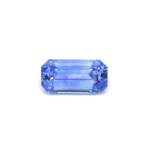2.31 carat BLUE STEP cut Octagonal Safyras (1)