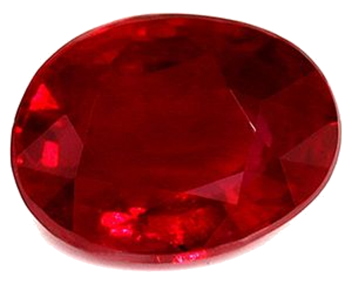 1.0 carat RED Oval Rubinas (1)