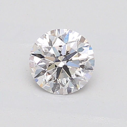 0.5 carat Faint  Pink-SI2 GD cut Natūralus Round Deimantas (1)