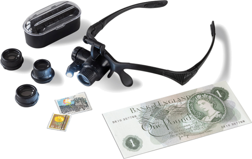 Monokel Magnifying Glasses with LED (10x, 15x, 20x, 25x) (1)