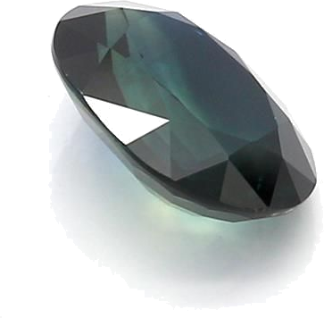 2.1 carat BLUE BRILLIANTSTEP cut Oval Safyras (1)