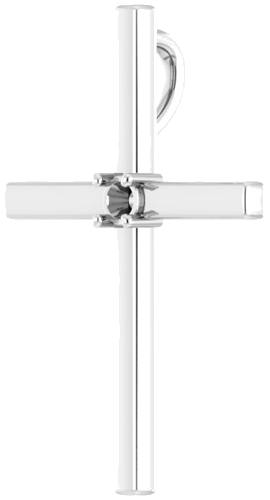 Sterling Silver  2.5 mm Round Pendant Mounting (2)